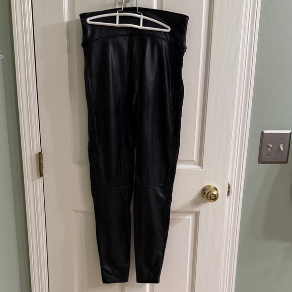 SPANX Black Sequin Leggings - Picture 3 of 3